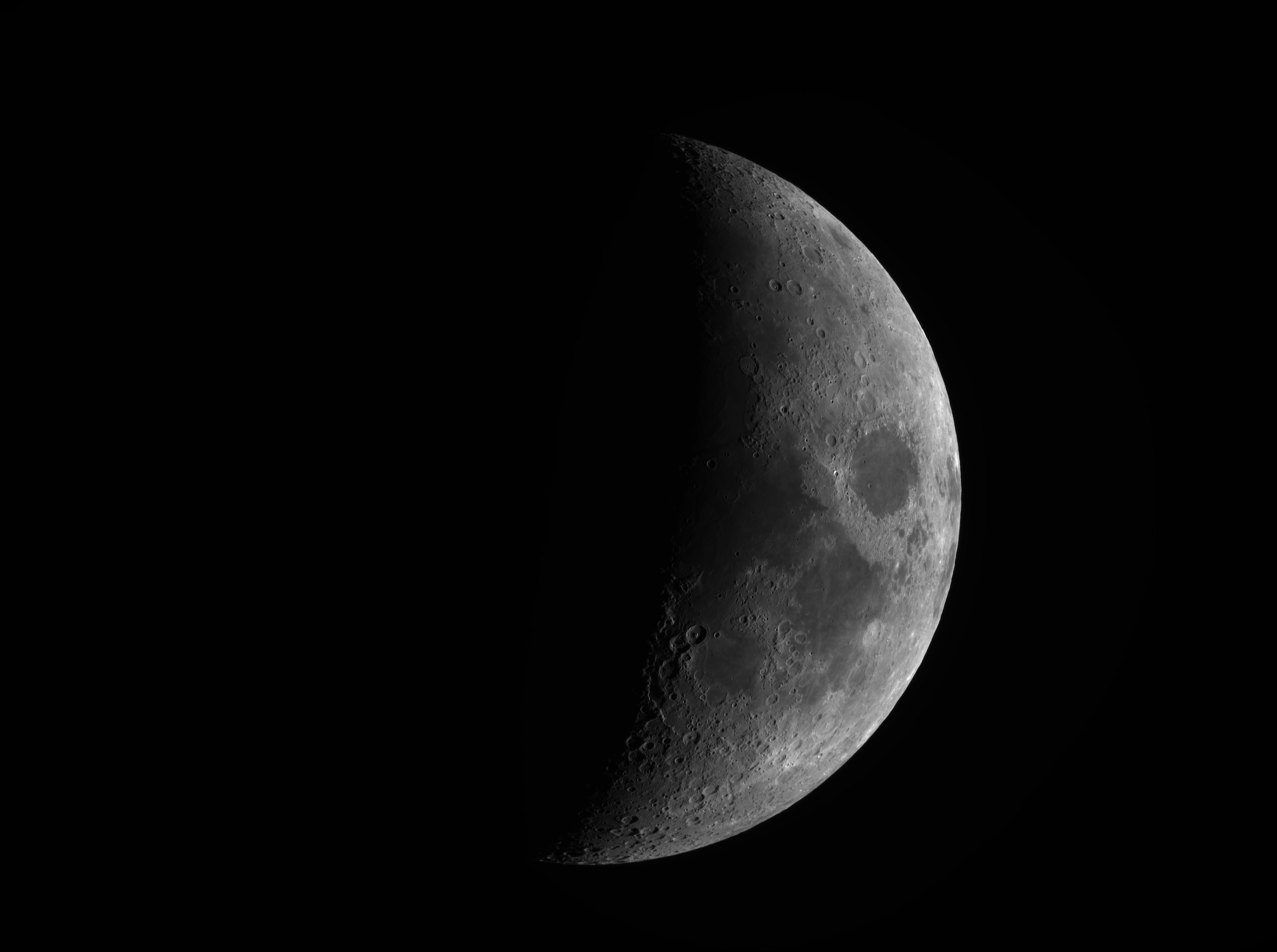 The moon, 20 December 2020