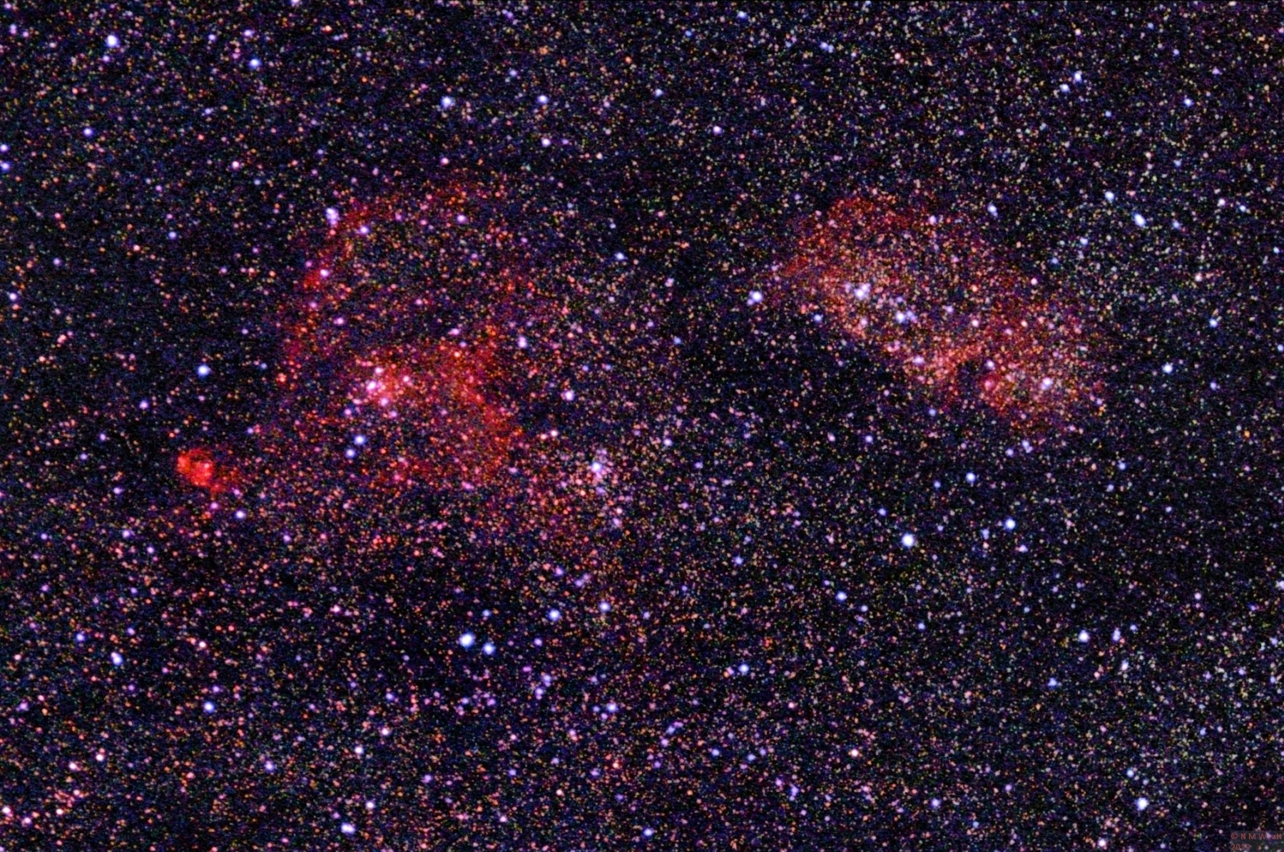 The Heart and Soul  Nebulae