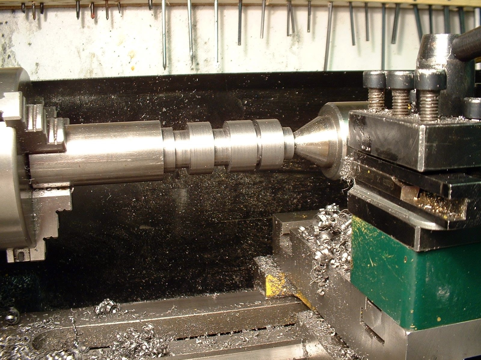 Turning multiple blanks