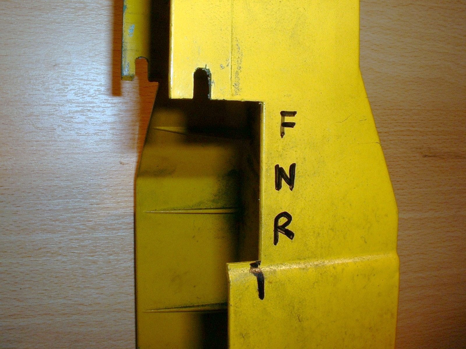 Slots in mini-lathe gear cover