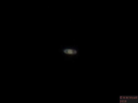 Saturn with a bridge camera