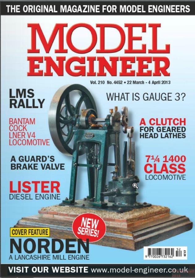 Norden vertical mill engine