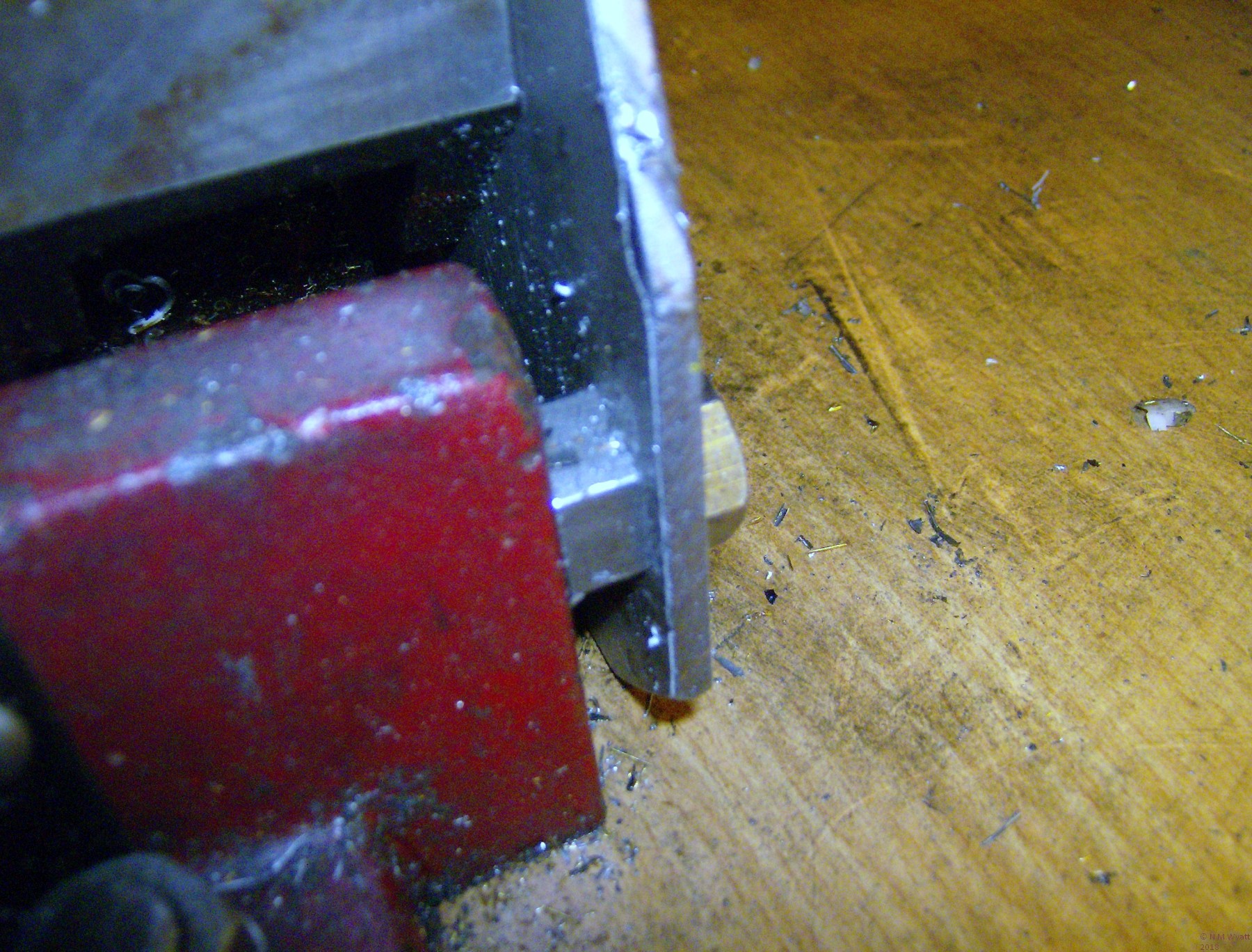 Spacer between base of X2 mill and the stiffening plate